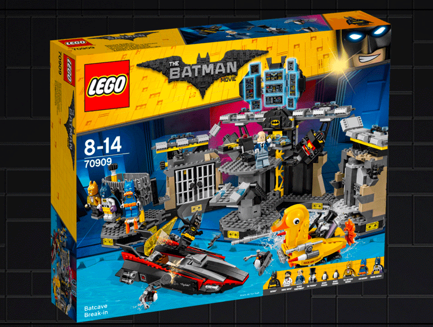 LEGO BATMAN MOVIE Batcave Break-in 70909 Building Kit Giveaway